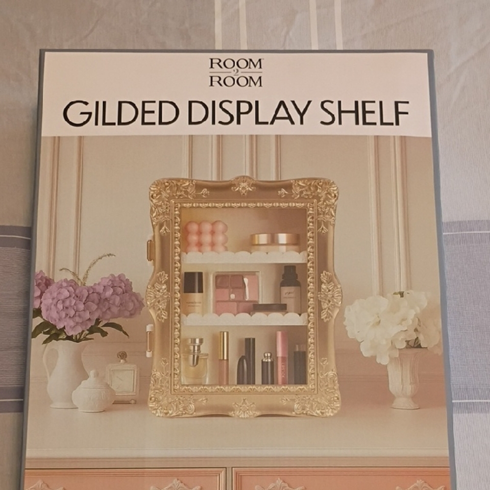 Viral Tictok Gold Display Shelf
